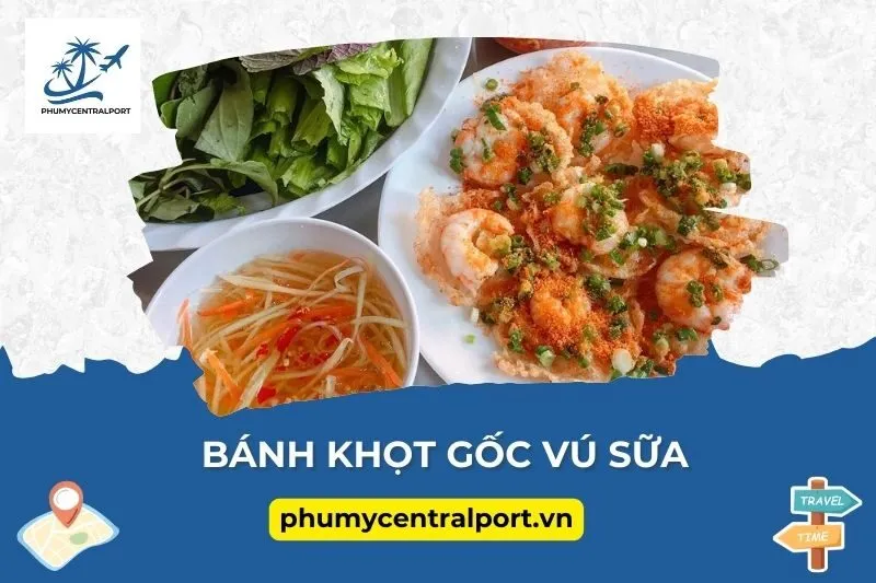 Bánh khọt gốc Vú Sữa