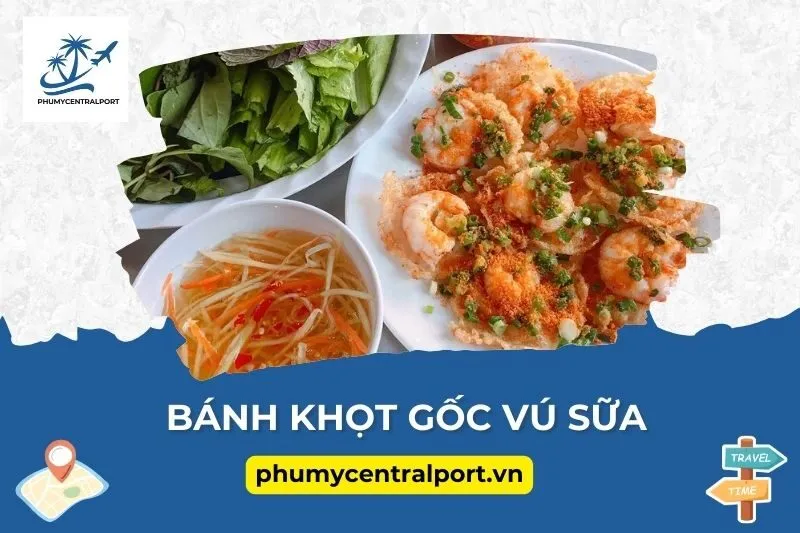 Bánh khọt Gốc Vú Sữa