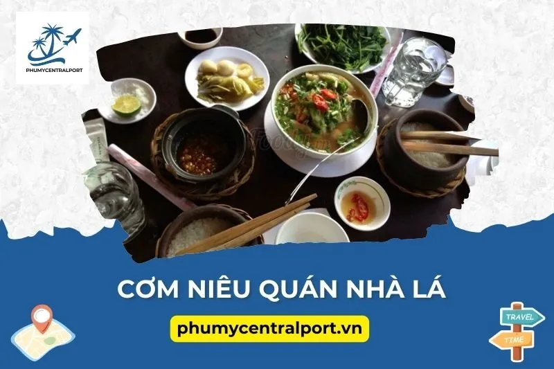 Cơm niêu quán Nhà Lá