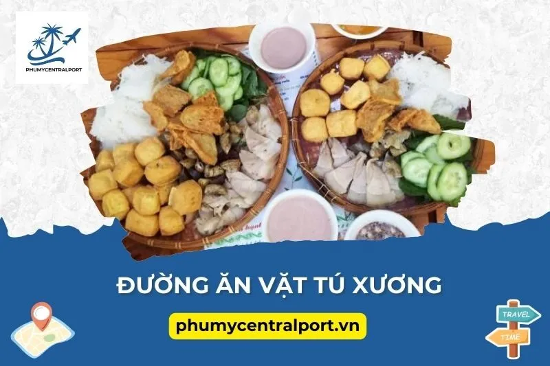 Đường ăn vặt Tú Xương