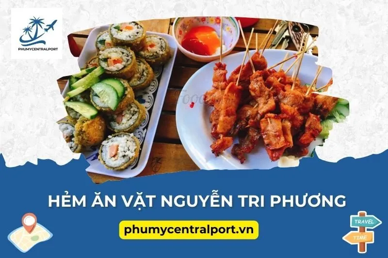 Hẻm ăn vặt Nguyễn Tri Phương