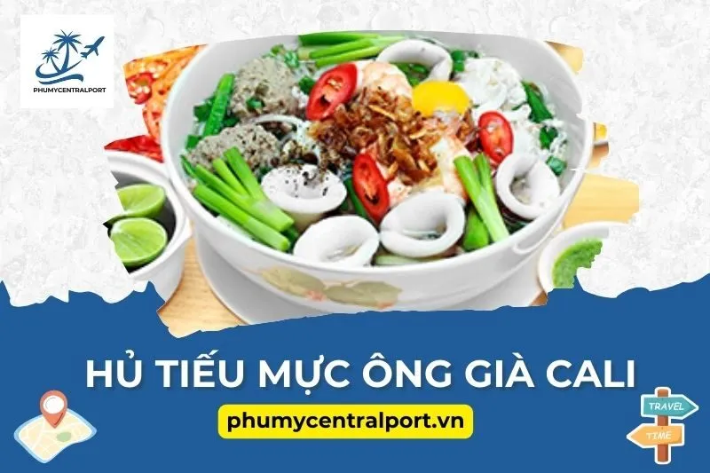 Hủ tiếu mực ông già Cali